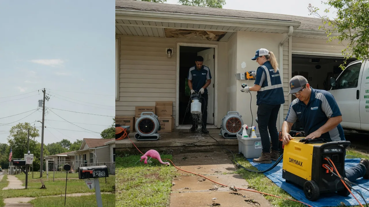 Storm Damage Water Removal in Archer City, TX near me